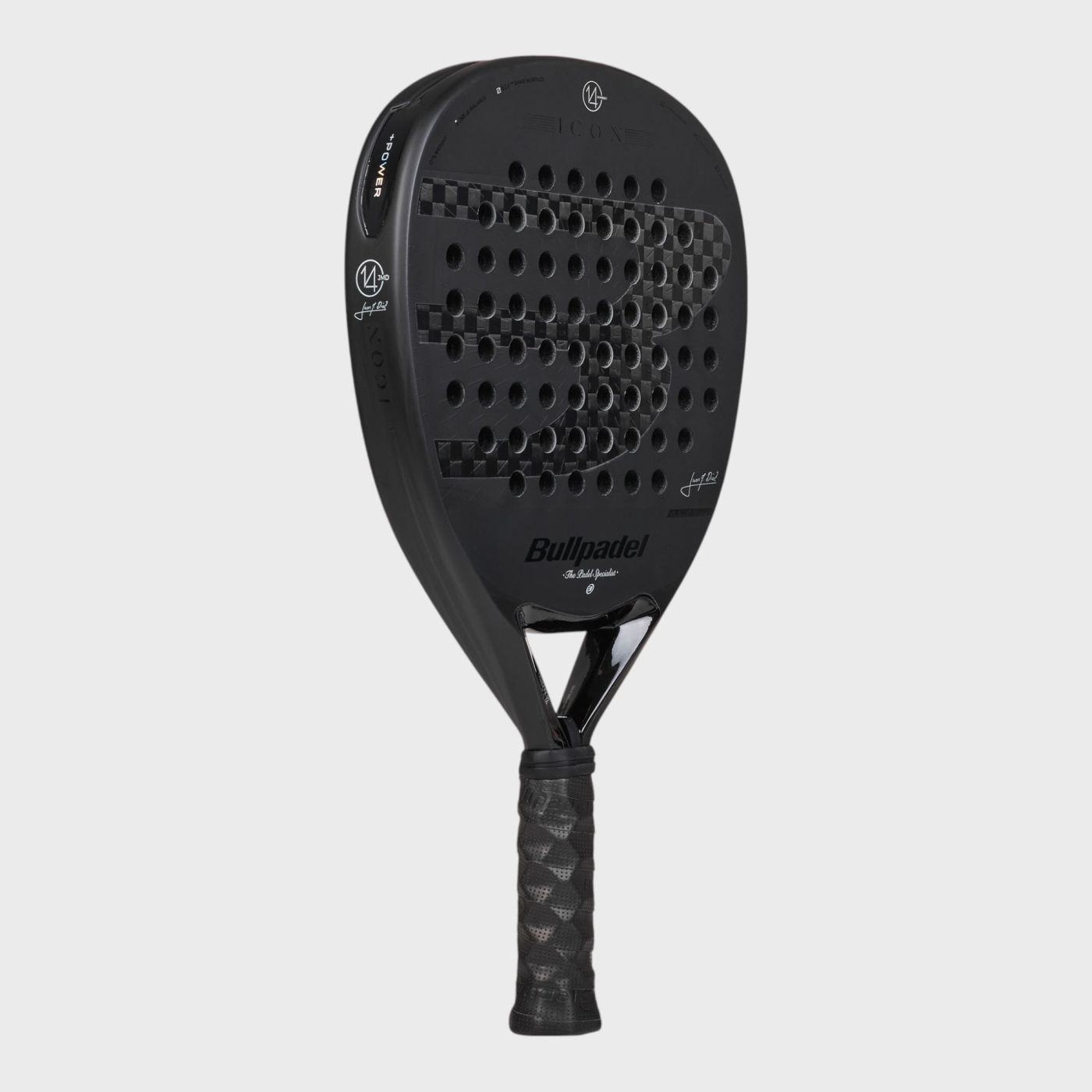 Bullpadel Icon 2027 Padelschläger – Rückansicht