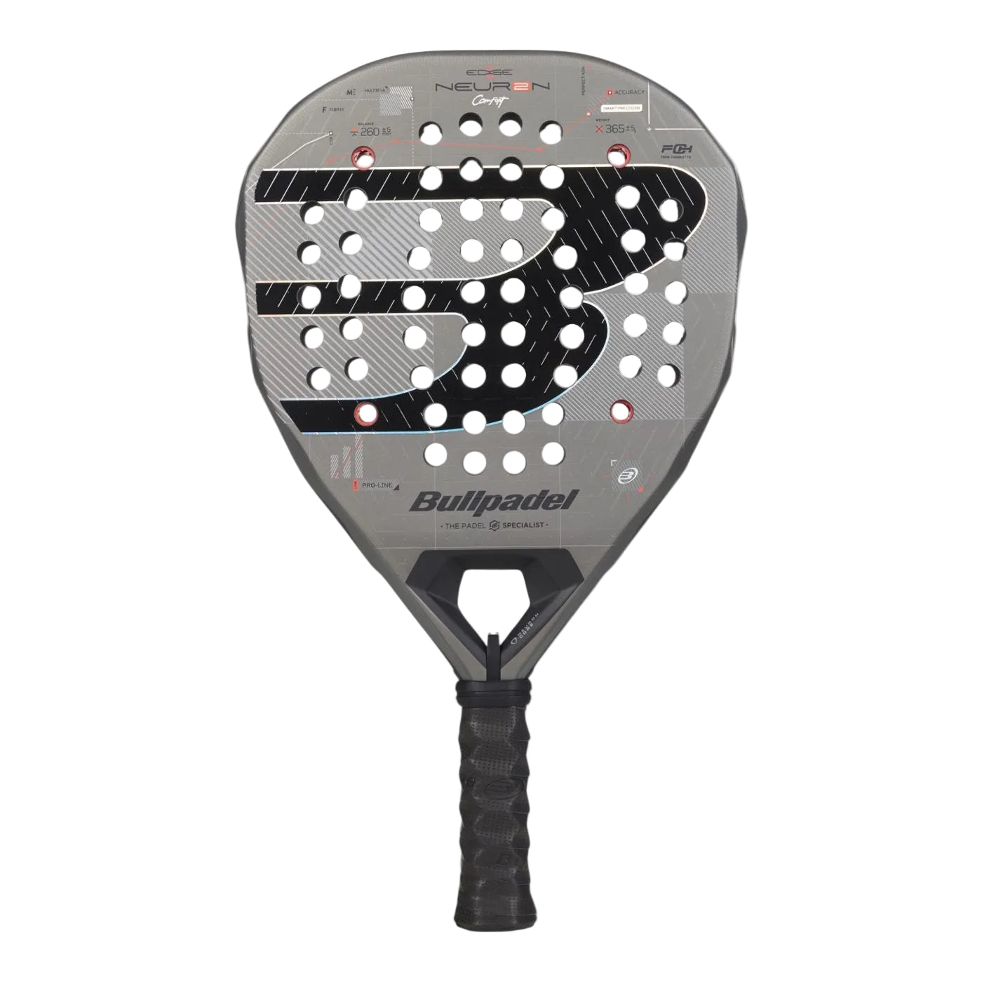 Bullpadel Neuron 02 Comfort 2027 Padelschläger – Vorderansicht
