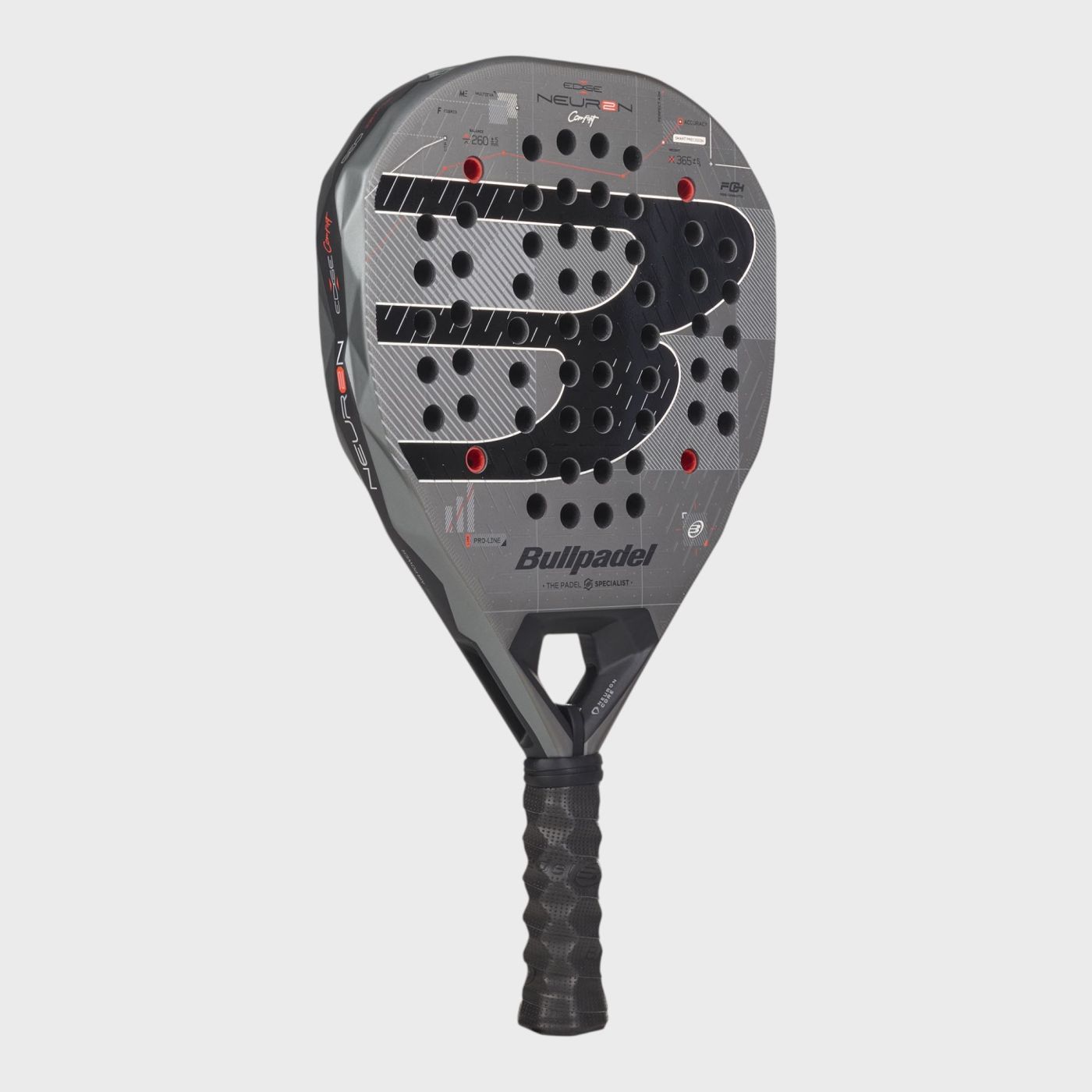 Bullpadel Neuron 02 Comfort 2027 Padelschläger – Rückansicht