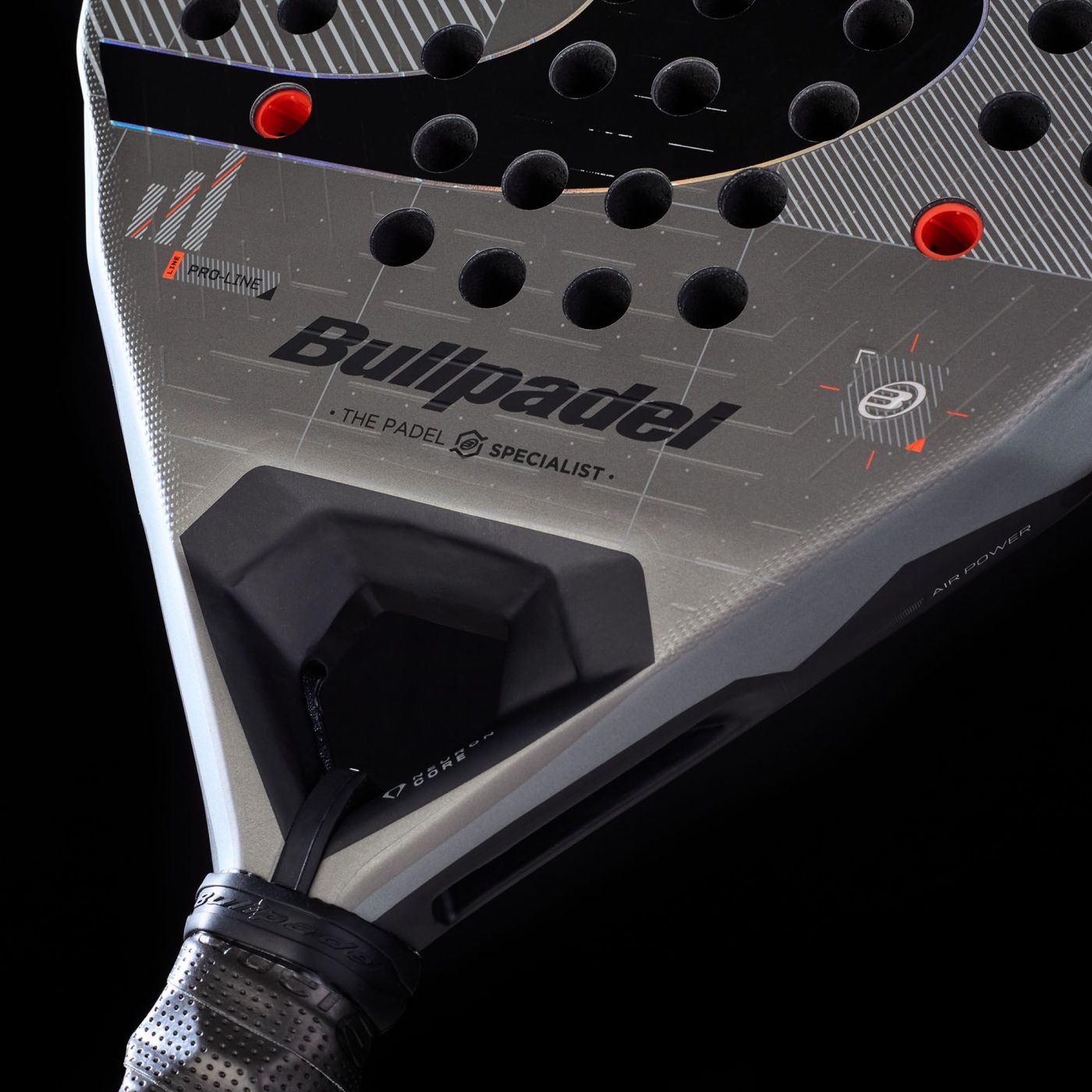 Bullpadel Neuron 02 Comfort 2027 – Seitenansicht Profil 38 mm