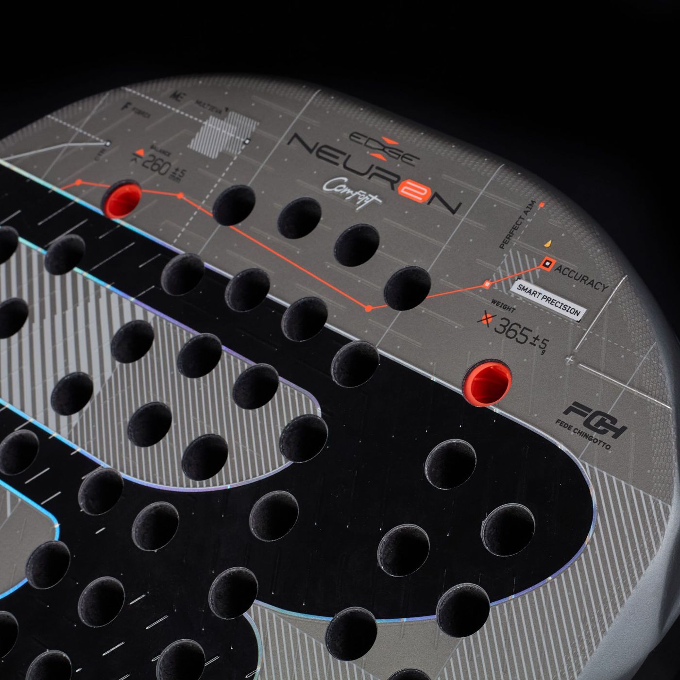 Bullpadel Neuron 02 Comfort 2027 – Griffdetail