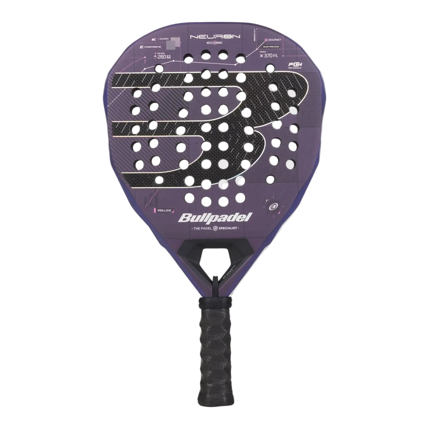 Bullpadel Neuron 02 Edge 2027 Padelschläger – Vorderansicht