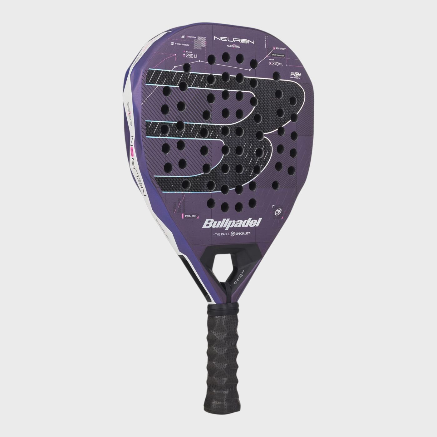 Bullpadel Neuron 02 Edge 2027 Padelschläger – Rückansicht
