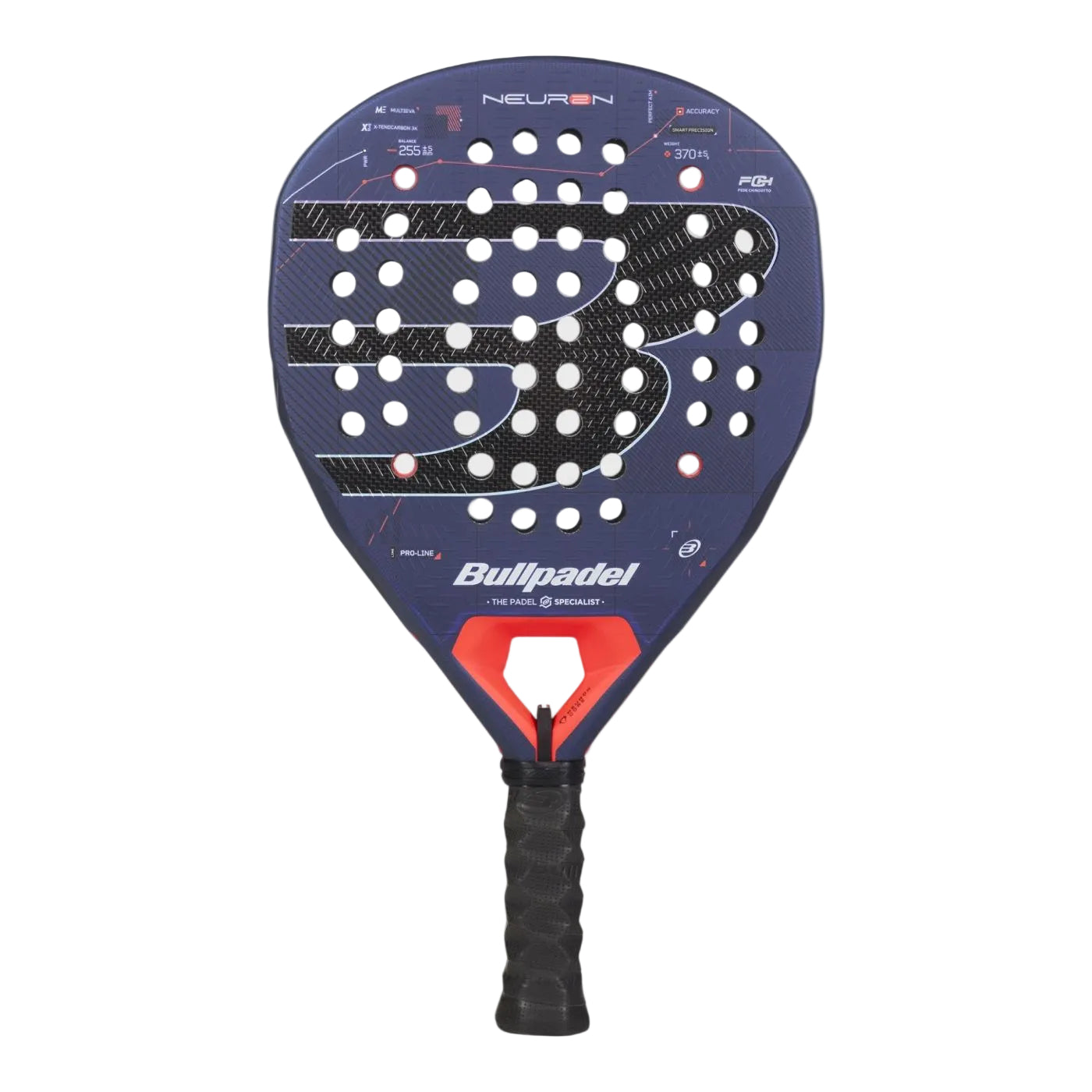 Bullpadel Neuron 2027 Padelschläger – Vorderansicht