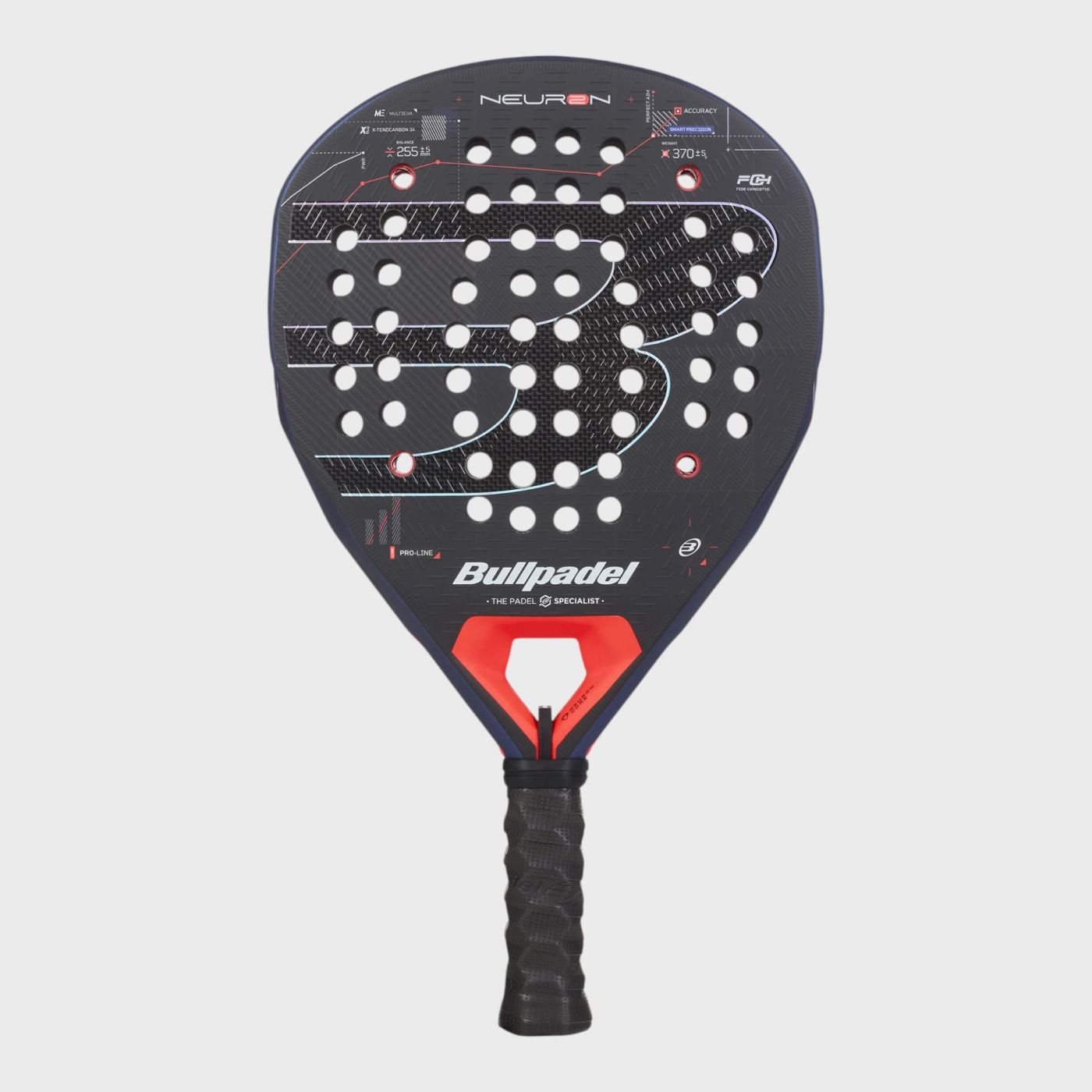 Bullpadel Neuron 2027 Padelschläger – Rückansicht