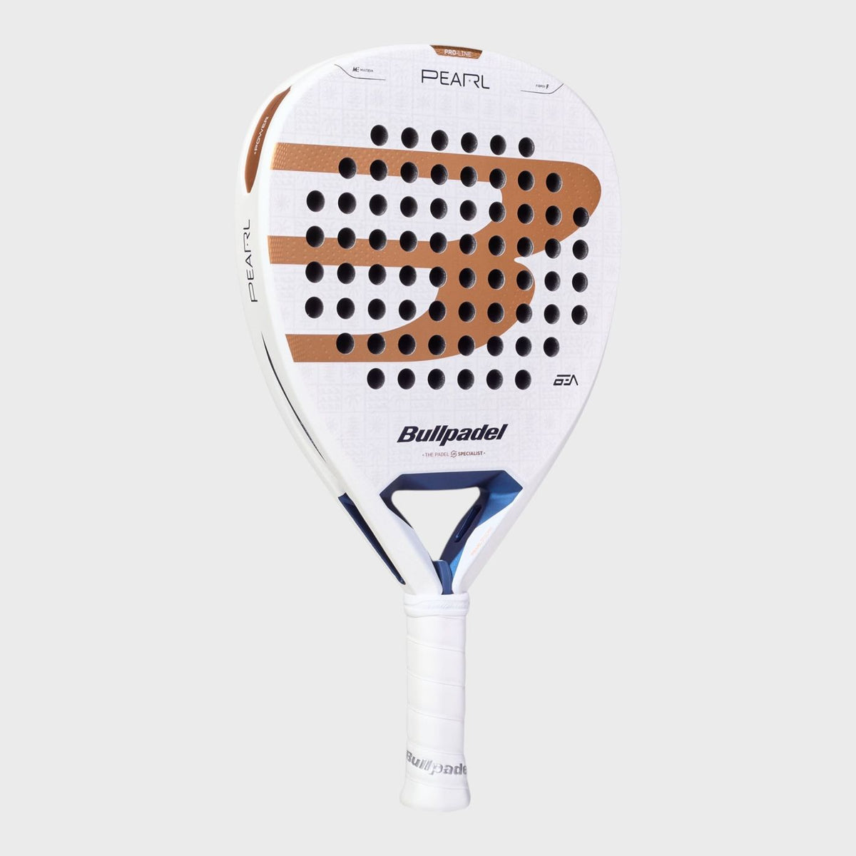 Bullpadel Pearl 2027 Padelschläger – Detail Schlagfläche