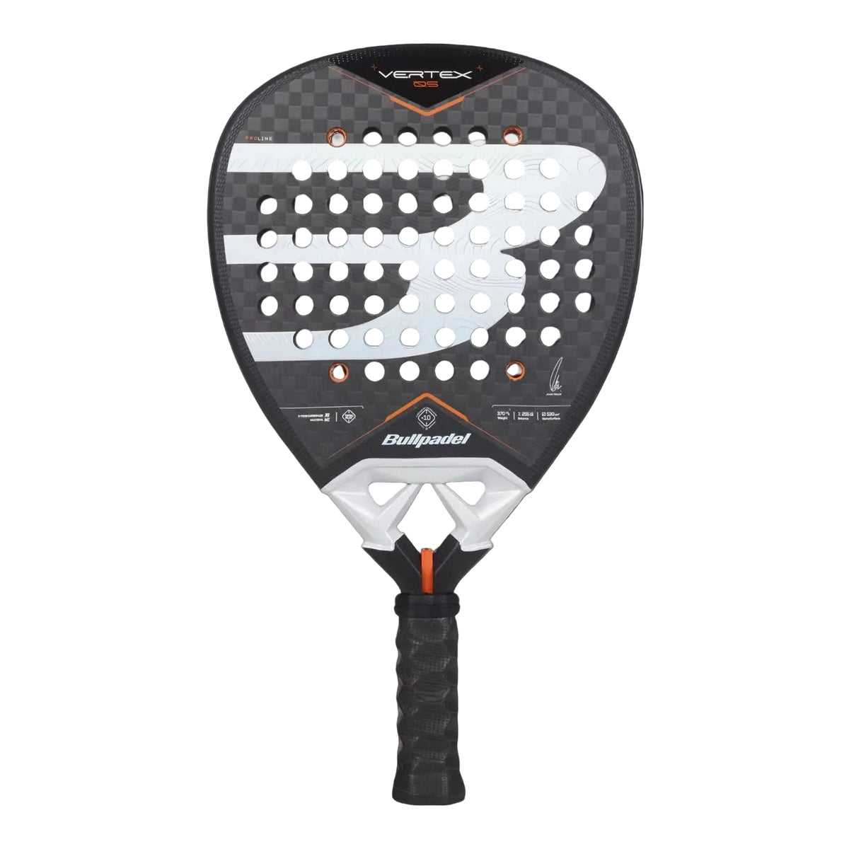 Bullpadel Vertex 05 2027 Padelschläger in Diamantform – Vorderansicht