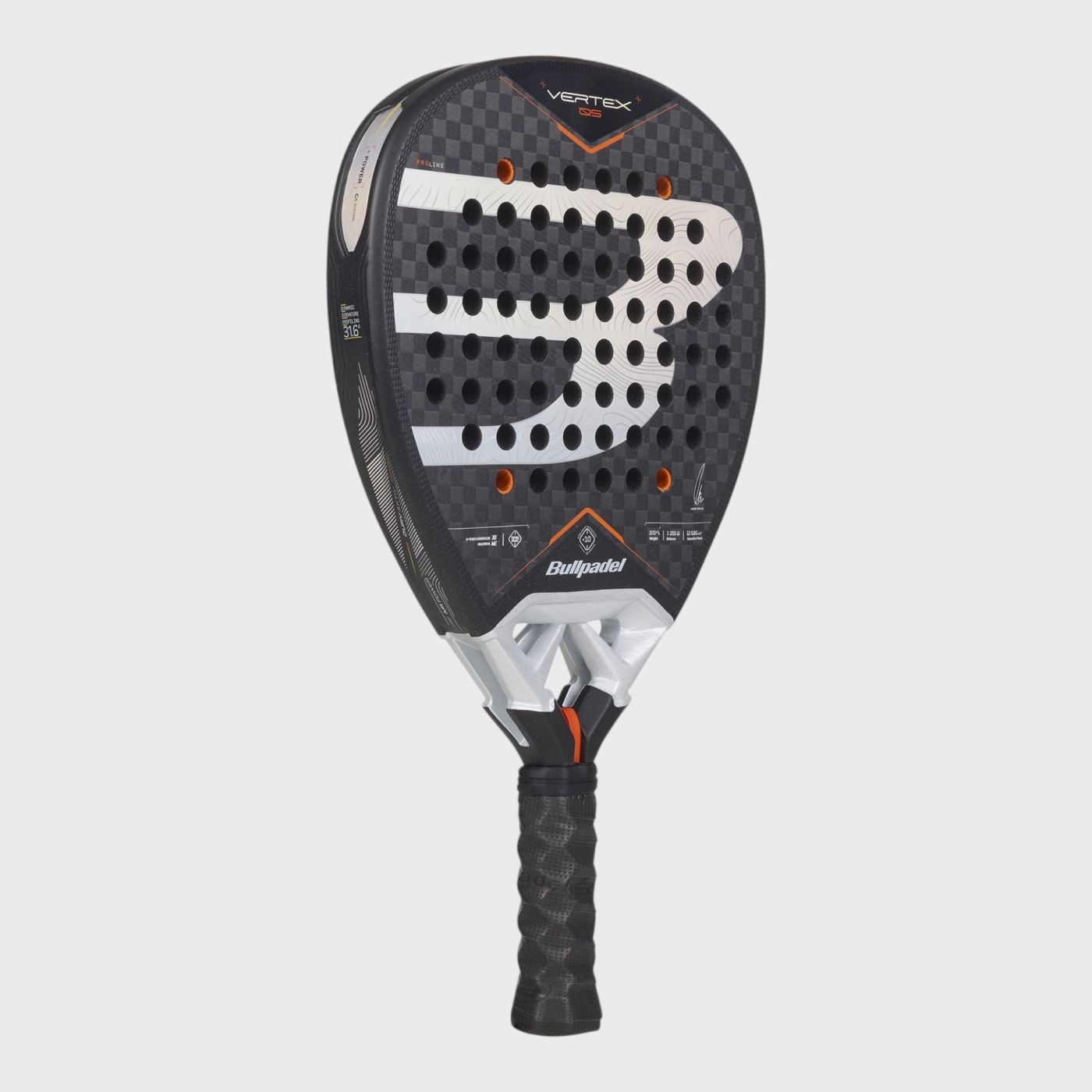 Bullpadel Vertex 05 2027 Padelschläger – Rückansicht