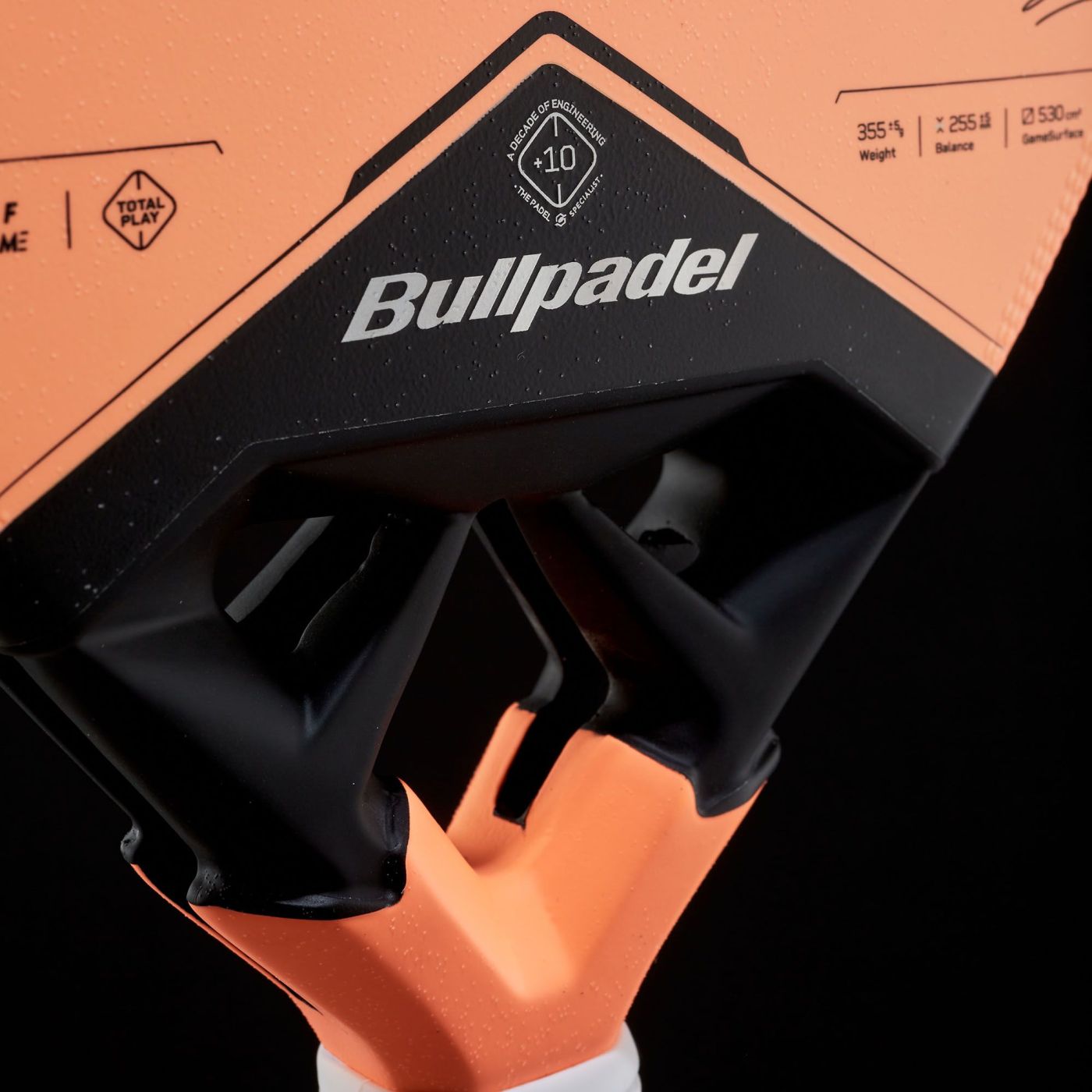 Bullpadel Vertex 05 W 2027 – Seitenansicht Profil 38 mm