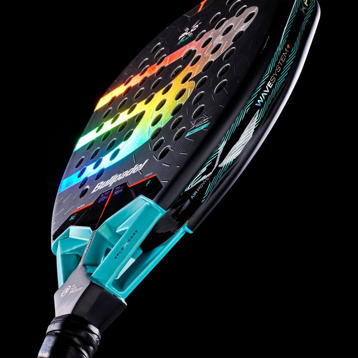 Bullpadel XPLO Comfort 2027 – Seitenansicht Profil 38 mm