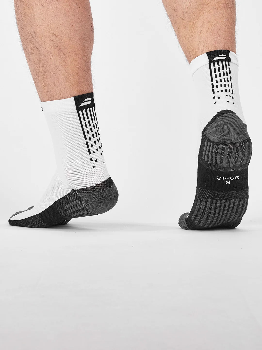 - Babolat Quarter Socks- Padel socks - white/black