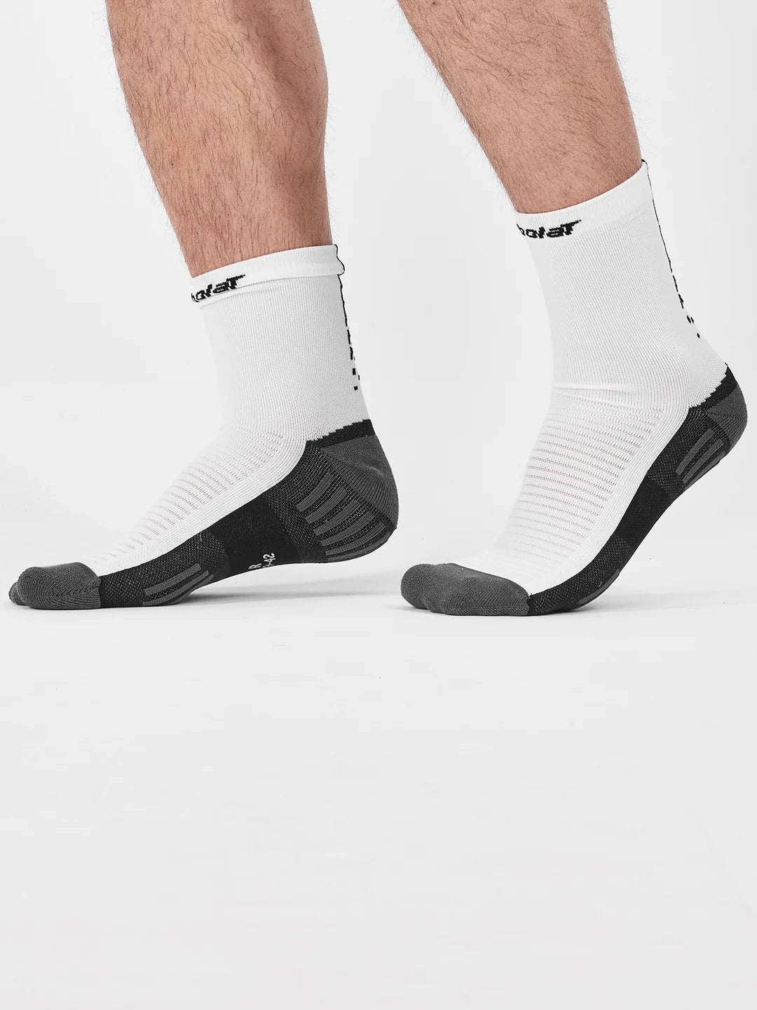 - Babolat Quarter Socks- Padel socks - white/black