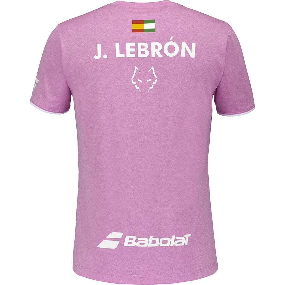 Babolat Crew Neck Tee Lebron Pink