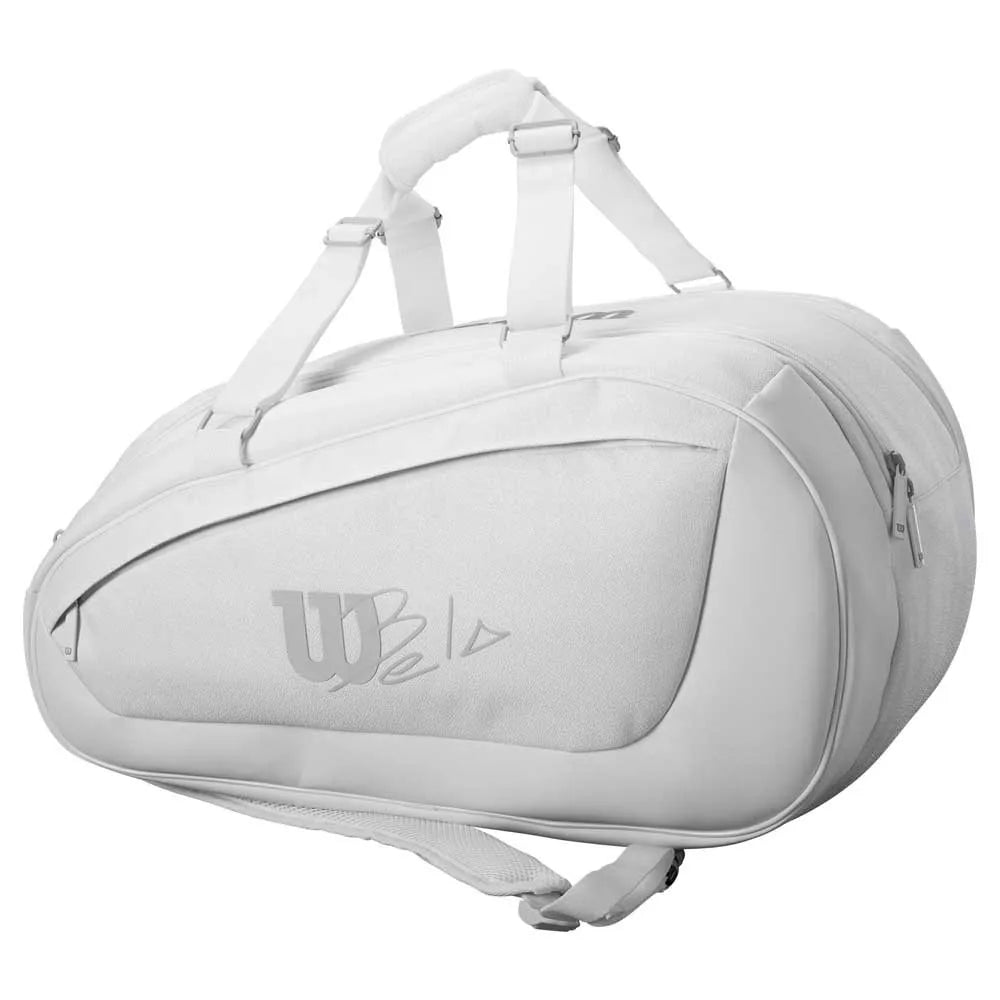 Wilson Bela Super Tour Padeltasche Weiß