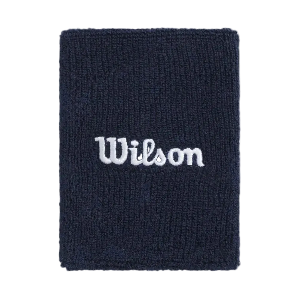 Wilson Wide Terry Schweißband Blau