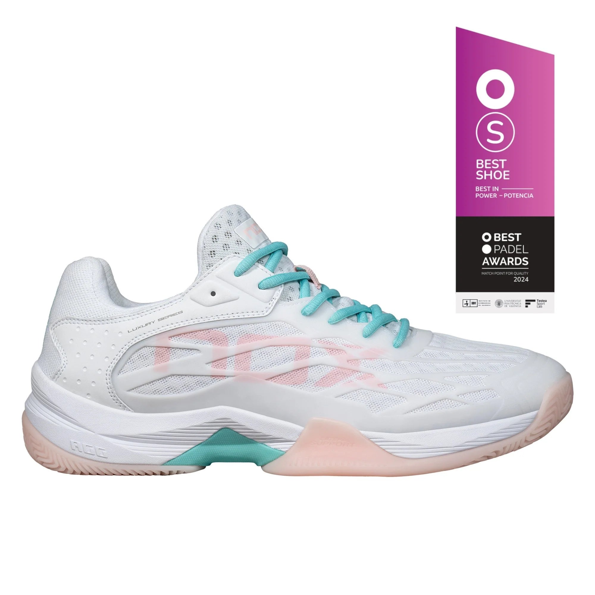 NOX AT10 Lux padel shoe men white