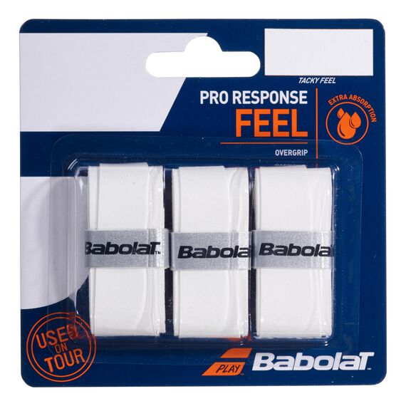 Babolat PRO RESPONSE FEEL Overgrips 3er Pack