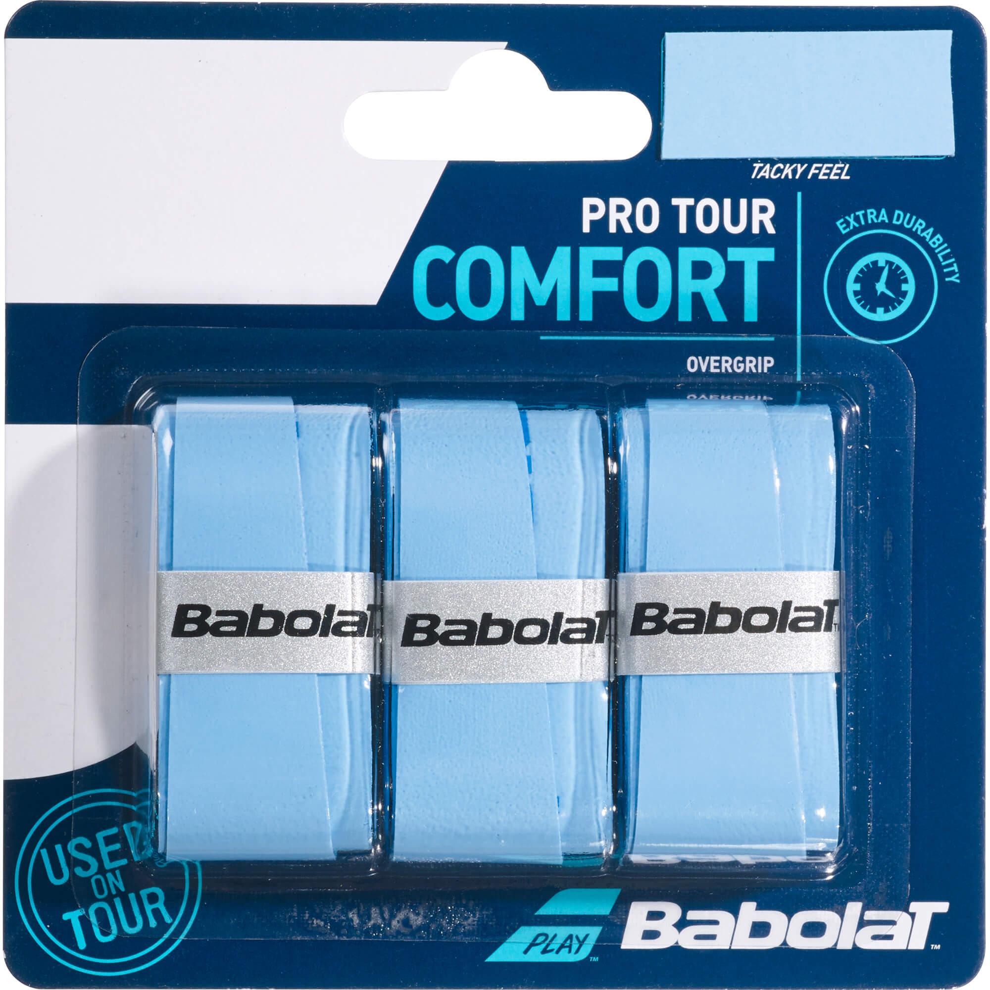 Babolat Overgrips PRO TOUR COMFORT blau 3er Pack