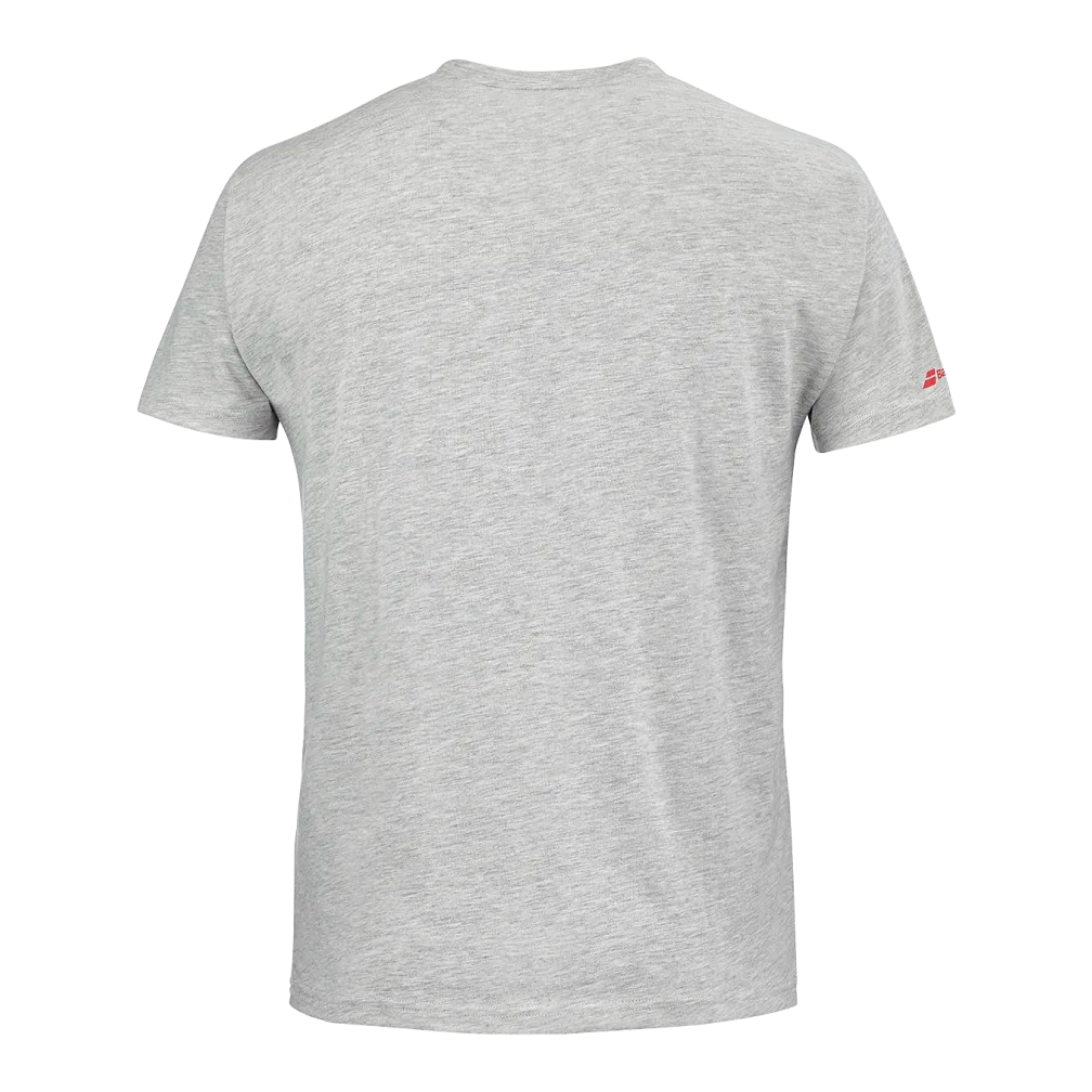 Babolat Padel T-Shirt Herren grau