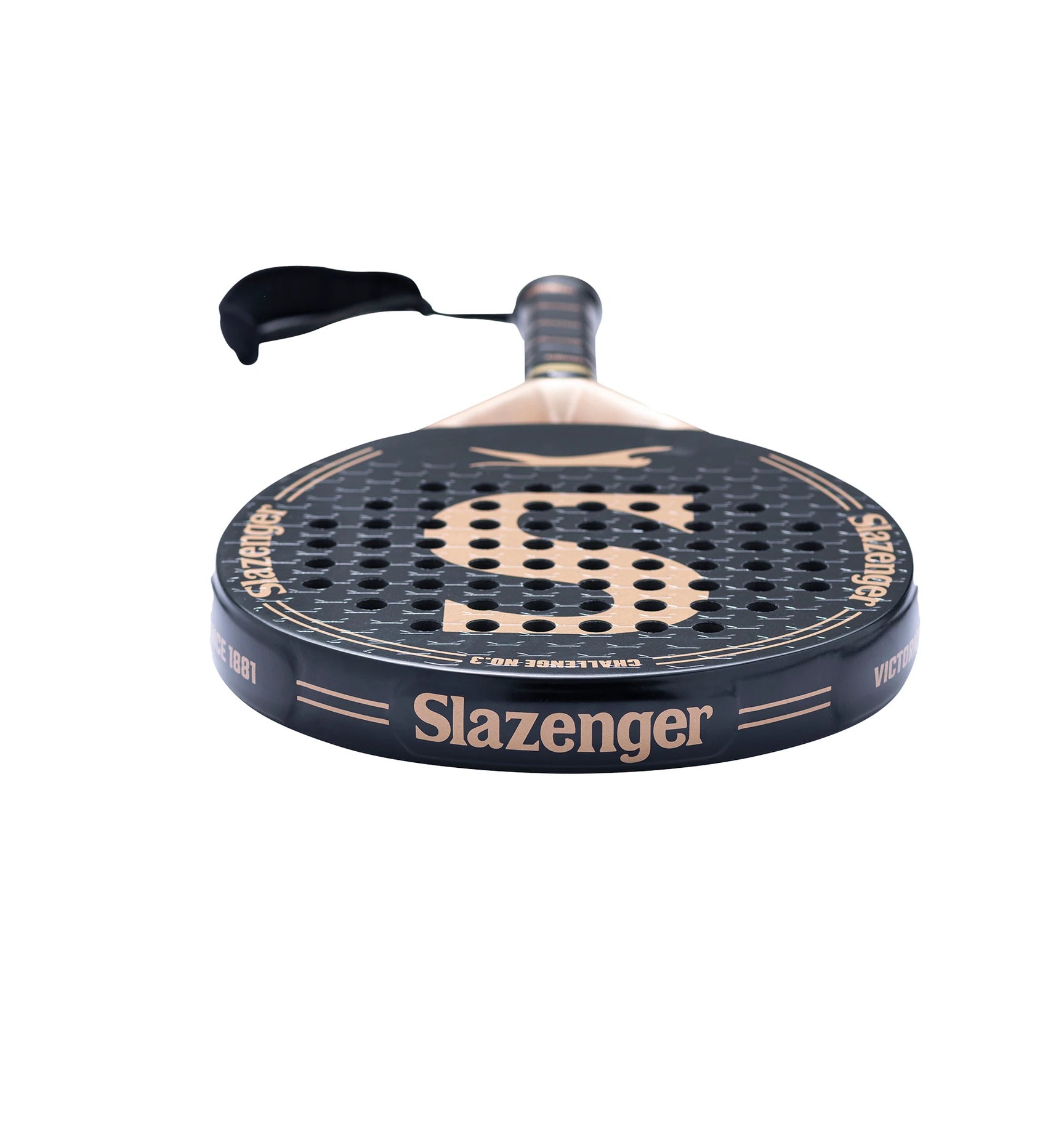 Slazenger Challenge No.3 Schwarz/Gold Padelschläger