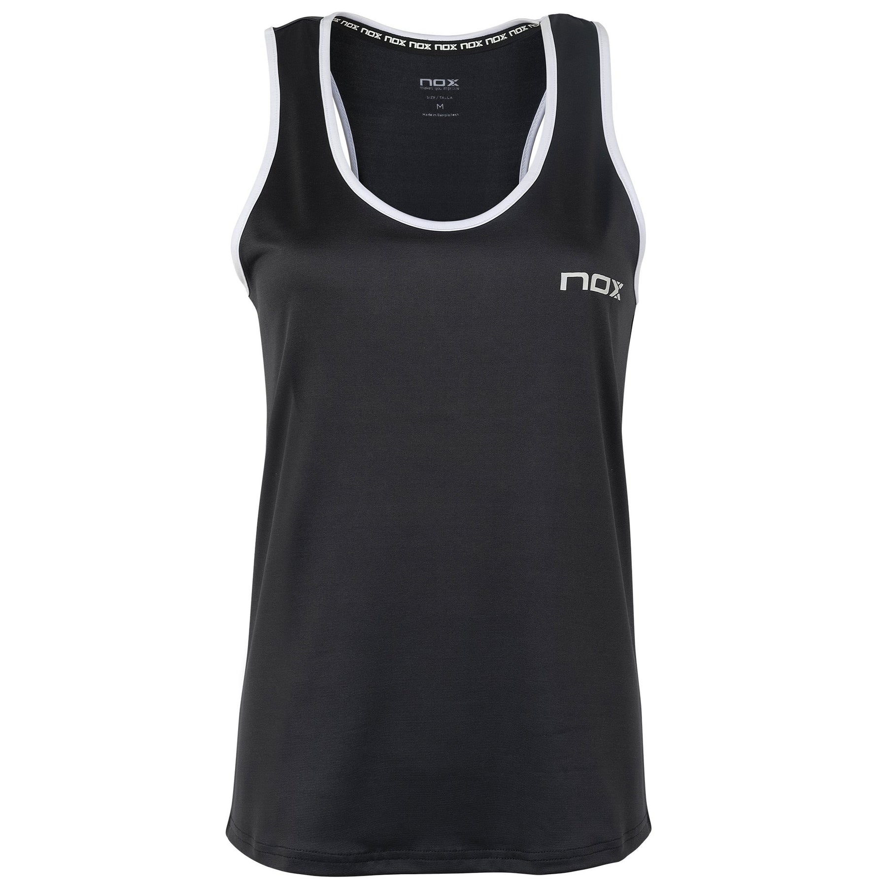 NOX Team Damen Padel Shirt - schwarz