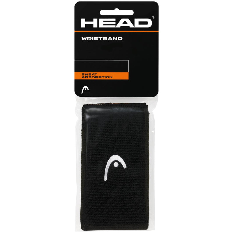 HEAD Schweißband XL schwarz