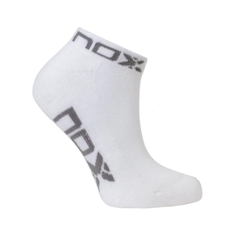 NOX Padel-/Tennissocken Damen - weiß/grau
