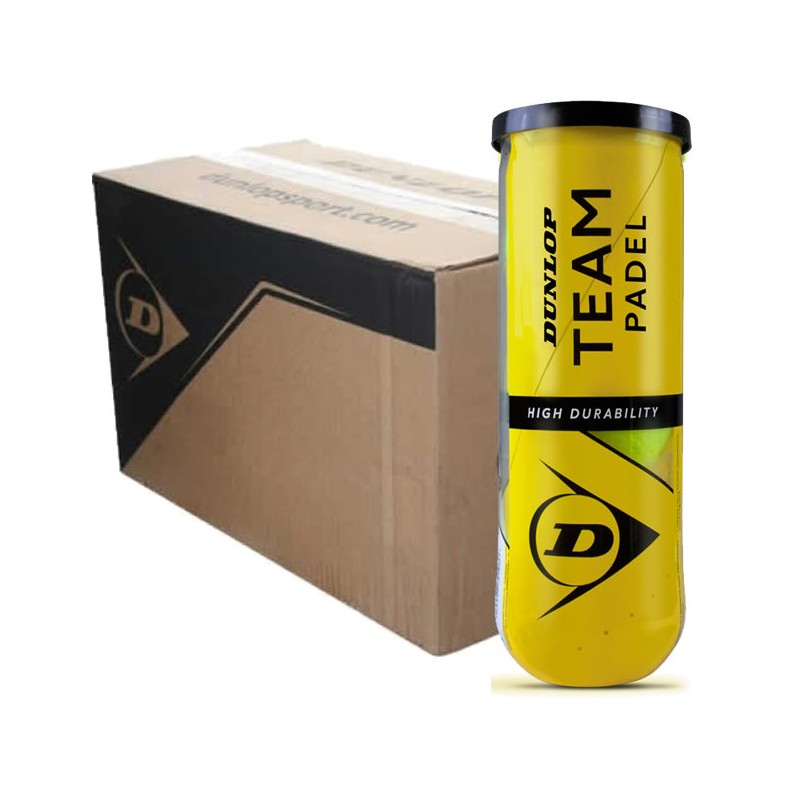 DUNLOP TEAM PADEL Ballkiste (24 Dosen)