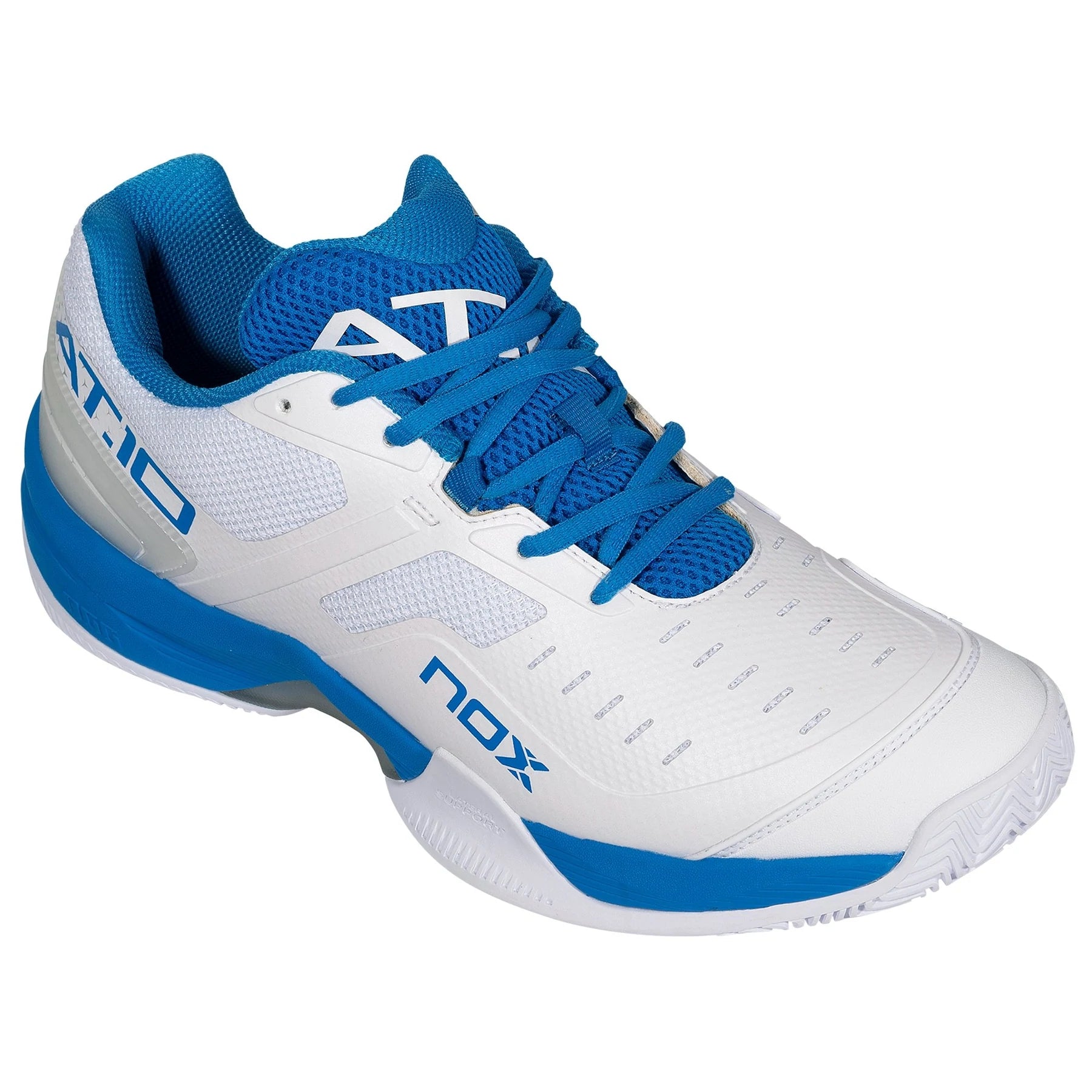 NOX AT10 padel shoe men white/blue