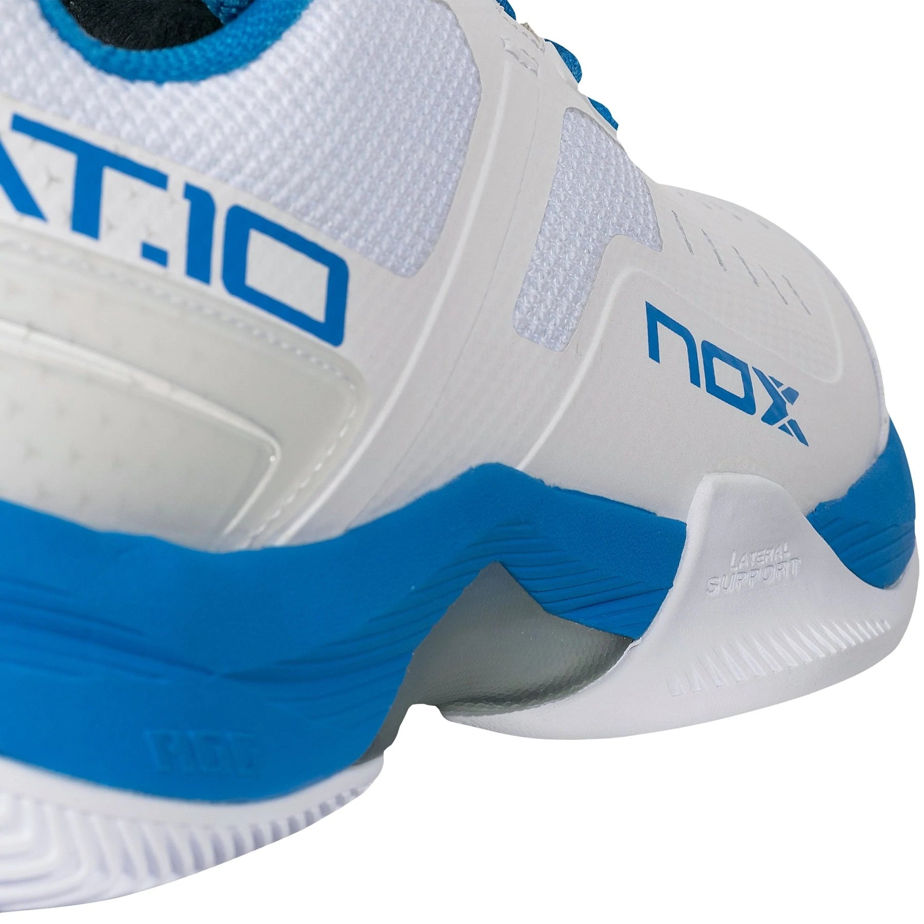 NOX AT10 padel shoe men white/blue