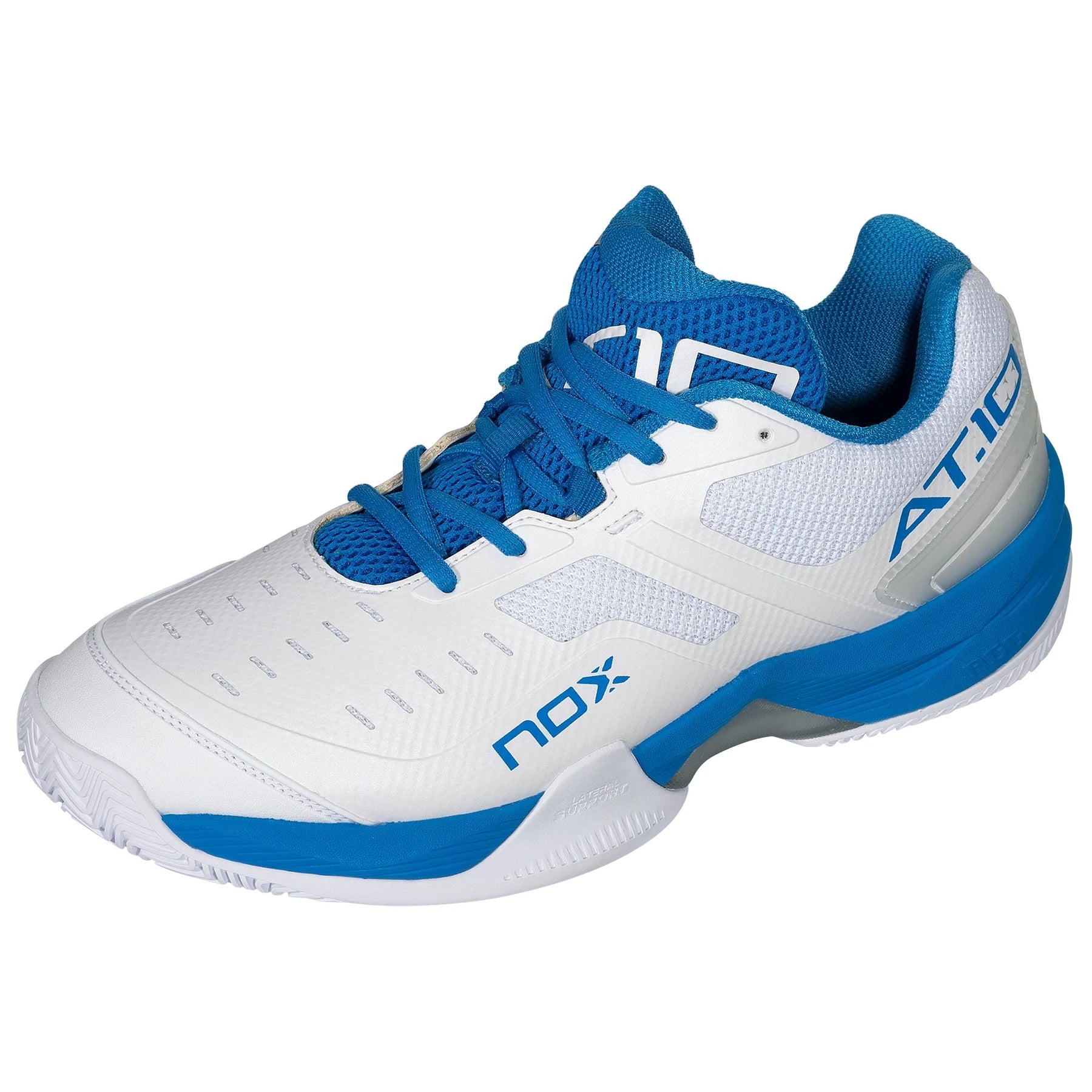 NOX AT10 padel shoe men white/blue