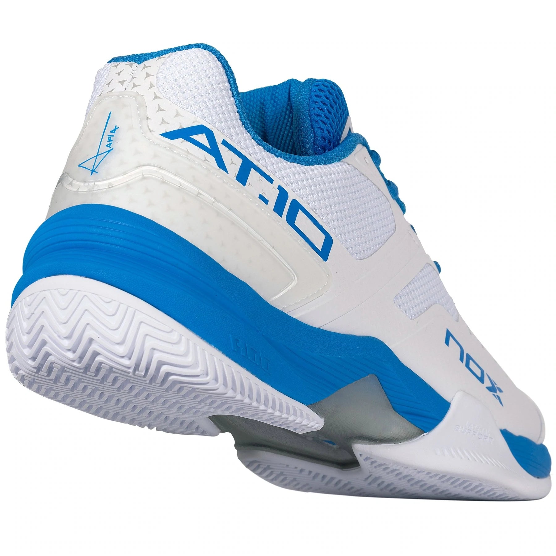 NOX AT10 padel shoe men white/blue